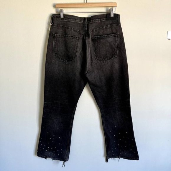 Trinny Citizens of Humanity Estella Black Moonlight High Rise Ankle Jeans NWT - Picture 3 of 5
